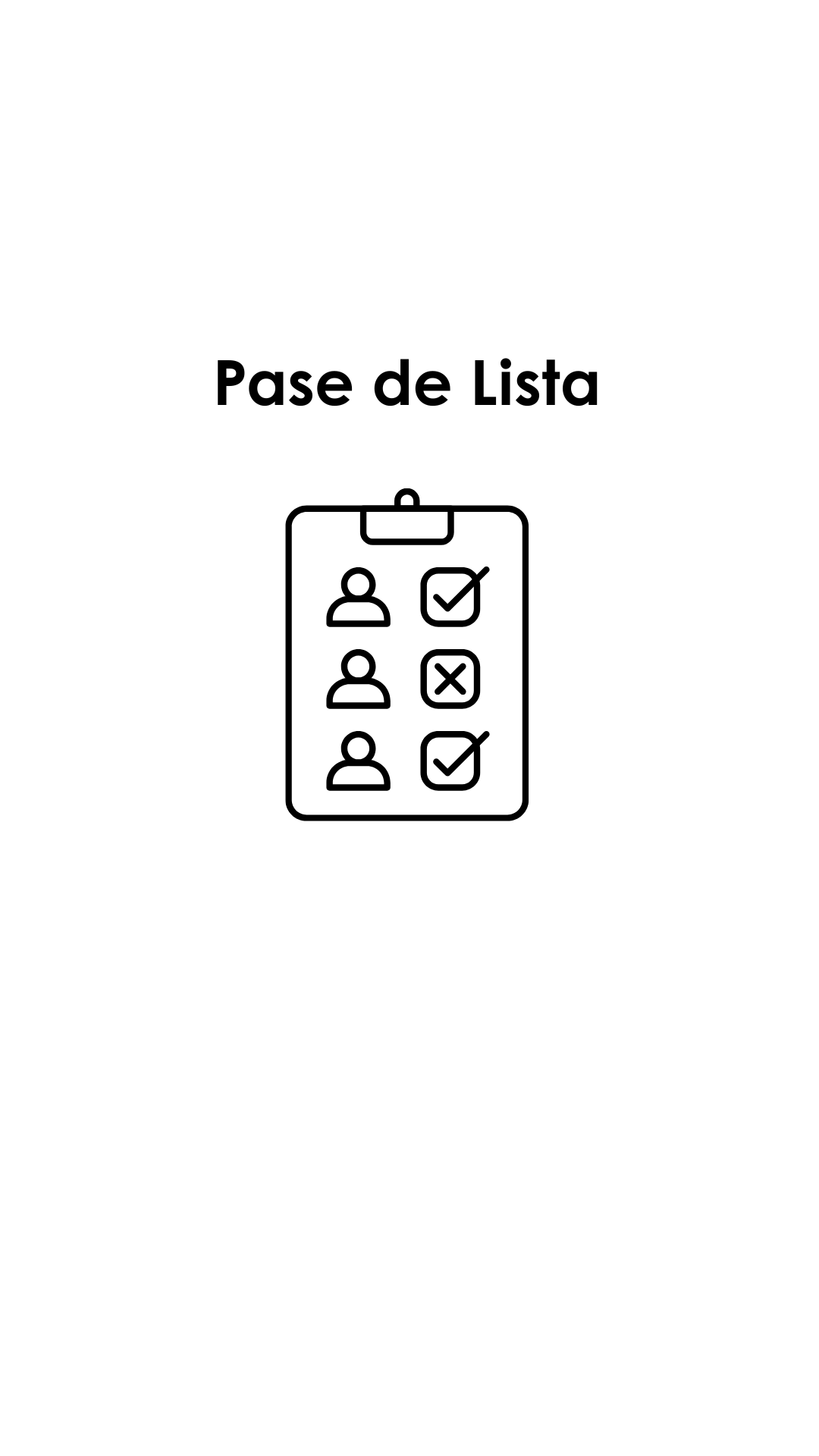 portada pase de lista