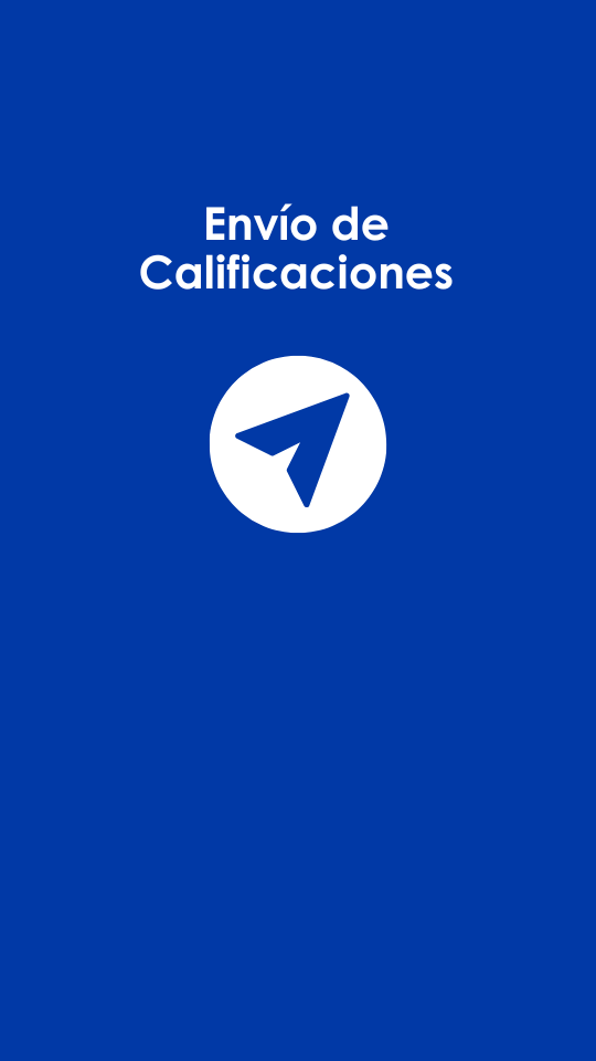 foto portada envío de calificaciones