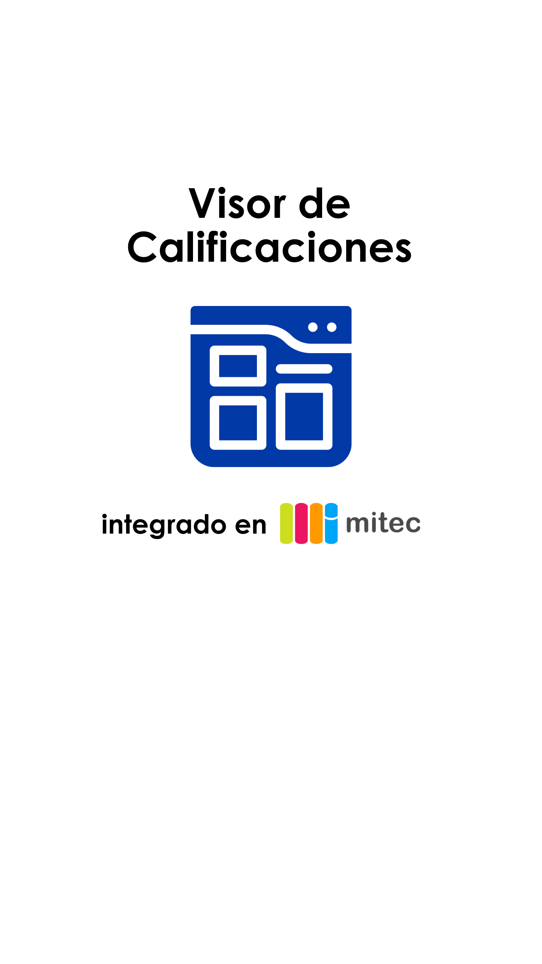 logo de visor de calificaciones